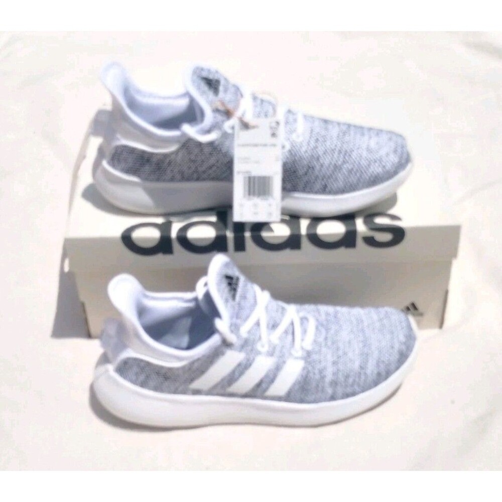 Adidas Cloudfoam Pure SPW  Gray Womens Running Shoes Size 8 IF3393 NEW
